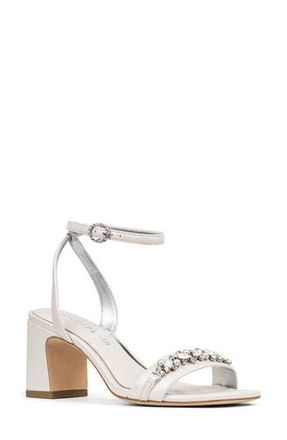 Donald J Pliner Crystal Ankle Strap Sandal in Pearl at Nordstrom Rack, Size 7.5
