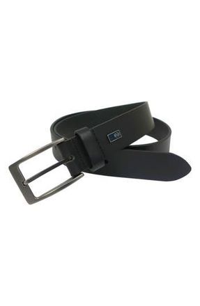 Izod Leather Belt in Black at Nordstrom Rack, Size X-Large