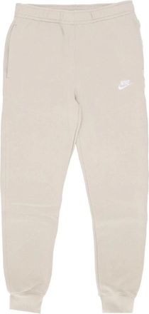 Nike Fleece Joggingbroek - Heren - Trainingsbroeken - Beige - XL - Katoen - Fitness