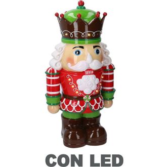 Vacchetti Vacchetti - Soldado Resina Con Led Verde Cm26x18h48