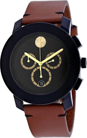 Movado Mens Black dial Watch
