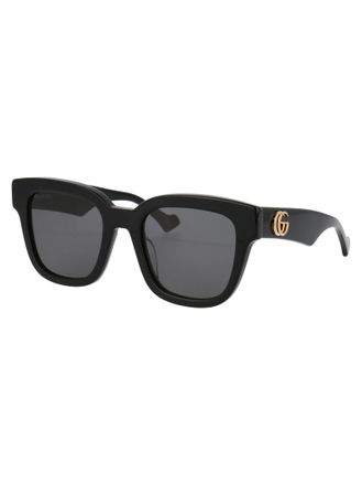 Gucci GG0998S Acetate Square Sunglasses - Black