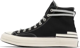 Converse Chuck 70 Hacked Heel Hi Black Dark Moth Egret A07982C