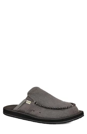 Sanuk You Got My Back Slip-On Shoe in Dark Grey at Nordstrom, Size 12
