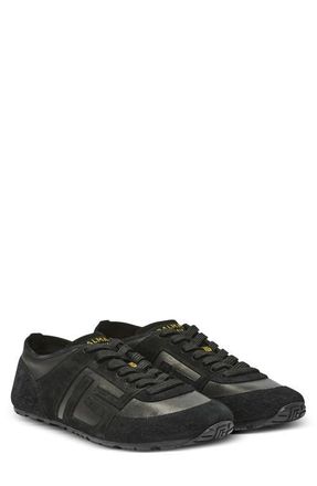 Balmain Racer 45 Low Top Sneaker in 0Pa Black at Nordstrom, Size 10Us