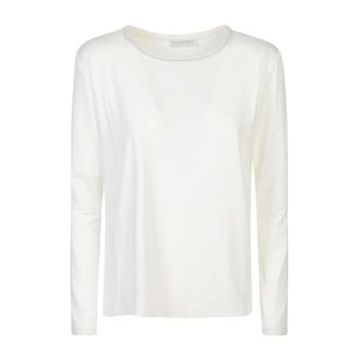 Le Tricot Perugia Dames, Tops, Wit, Maat: XL