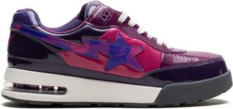 A Bathing Ape Roadsta 1 Purple sneakers - men - Rubber/Patent Leather/Fabric - 8.5