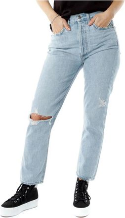 A Gold E Jeans - Dames - Regular Fit Jeans - Blauw - W26 - Denim - Jeans