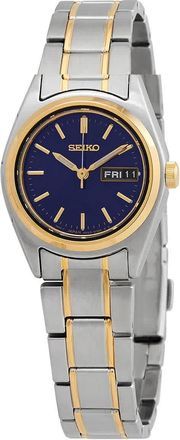 Seiko Essentials Quartz Blue Dial Ladies Watch SUR436