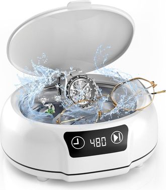 OEM Limpiador Ultras&oacute;nico Para Joyas, Gafas, Anillos Y Dentaduras Postizas, 700 Ml, 48 Khz
