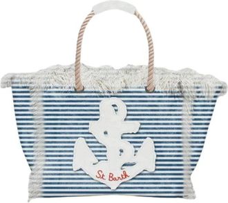 Saint Barth Beach Bag - Dames - Shoppers - Veelkleurig - ONE Size - Katoen - Tassen