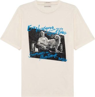 Roy Rogers T-shirt Montauk - Dames - T-shirts - Wit - M - Tops