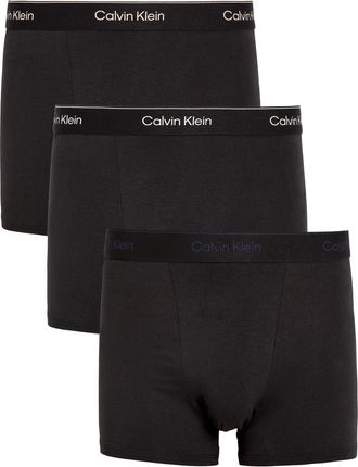 Calvin Klein Icon Stretch-cotton Trunks - set of Three - Black - XL