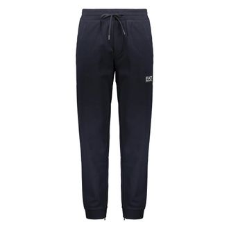 Emporio Armani Sportbroek - Heren - Broeken - Blauw - Maat: XS Katoen