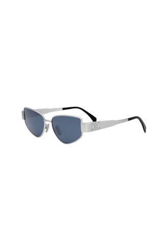 Celine Celine Zonnebril Zilver/Blauw