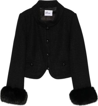 Self Portrait Mujer, Chaquetas, Negro, Talla: XS