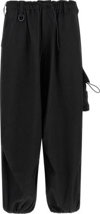 Yohji Yamamoto Hombre, Pantalones, Negro, Talla: S