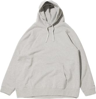 Snow Peak Cotton Pullover Hoodie - Heren - Hoodies - Grijs - S - Katoen - Hoodies & sweatvesten