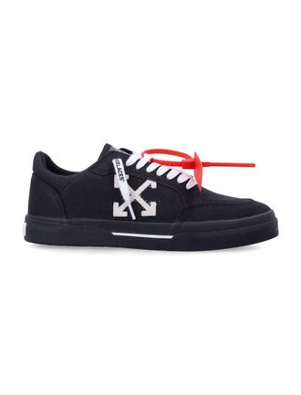 Off-white Black Logo Vulcanized Sneakers