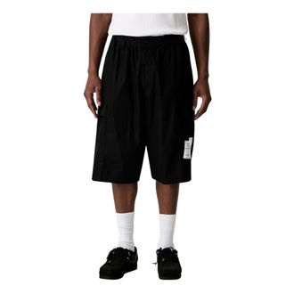 Neighborhood Pantaloni Corti Cargo Larghi - - Shorts - Uomo - Nero - M