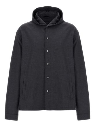 Herno Jack met capuchon - Blauw