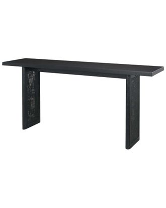 Mercana Grier 65In Wood & Cane Console Table