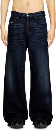 Diesel Relaxed Jeans - D-Rise - Jeans - Man - Blue