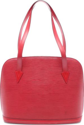 Louis Vuitton 1994 Lussac leren schoudertas - Rood
