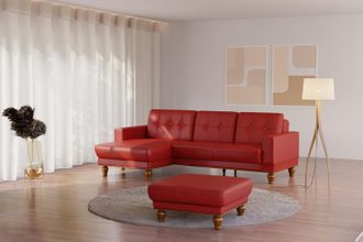 Sit&more Ecksofa »Orient 5 L-Form« mit Strass-Stein, wahlweise mit Bettfunktion und Bettkasten