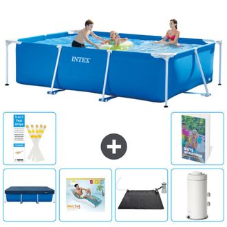 Intex Piscina Con Estructura Rectangular - 300x200x75 Cm - 7-piezas S70