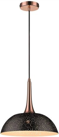 Netlighting Spring Dome Ceiling Pendant Black Copper E27