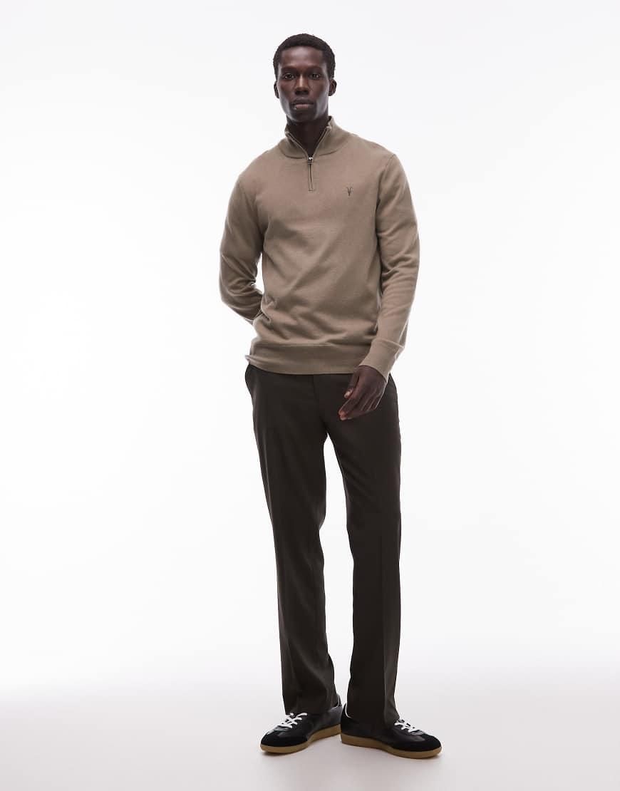 Pull Col Rond AllSaints Taille XS - Logo Fendu - Multicolore - Neuf Avec étiquette