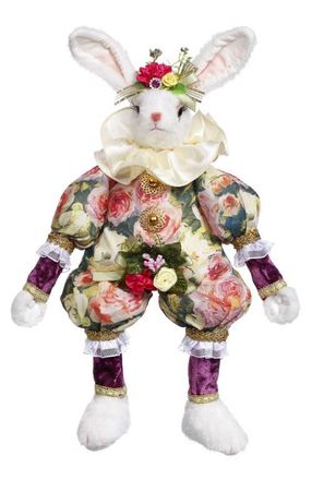 Mark Roberts Bean Bag Pillow Body Rabbit, Small in Soft Pink at Nordstrom