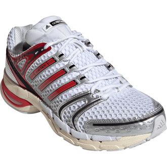 adidas Gender Inclusive Adistar Control 5 Sneaker in White/Better Scarlet/Grey at Nordstrom, Size 11.5 Womens