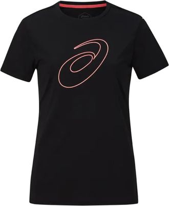 Asics (WMNS) ASICS Logo T-Shirt Black 2012C841-001
