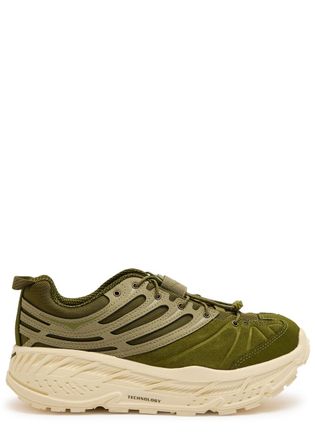 Hoka One One Stinson Evo OG Panelled Mesh Sneakers - Green - 7 (IT41 / UK7)