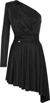 Philipp Plein Kleedjes, Dames, Zwart, L, Mini Jurk