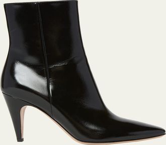 Gianvito Rossi Amelia Patent Leather Booties