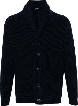Fedeli Terminillo cardigan - men - Cashmere - 44 - Blue
