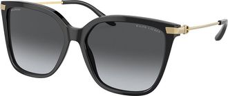 Ralph Lauren RL8209 Polarized 5001T3 Womens Sunglasses Black Size 57