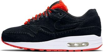 Nike (WMNS) Nike Air Max 1 Premium Sherpa Pack - Black 454746-010