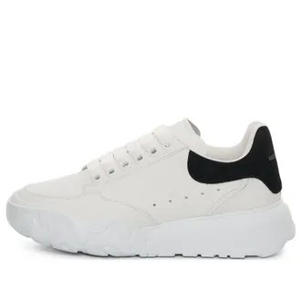 Alexander McQueen (WMNS) Alexander McQueen Oversized Court Trainer White Black 633915WIA9A9061