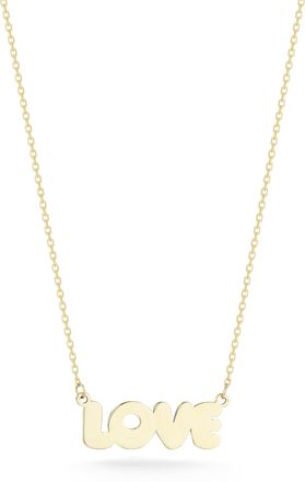 Ember Fine Jewelry 14K Gold Love Necklace