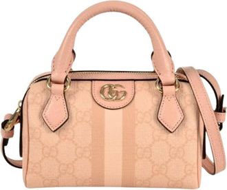 Gucci Pre-owned Fabric gucci-bags - Dames - Vintage Mini Tas - Roze - ONE Size - Vintage