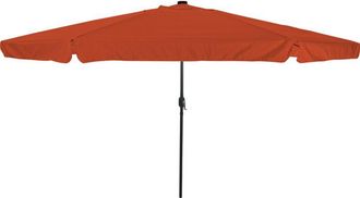 vidaXL Parasol De Jard&iacute;n Rojo, Negro 395 X 395 X 245 Cm Vidaxl