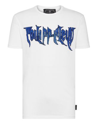 Philipp Plein T-shirt Round Neck SS Rock PP