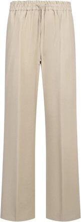 Dondup Broeken, Dames, Beige, W29, Polyester, Marisol Jogger Broek