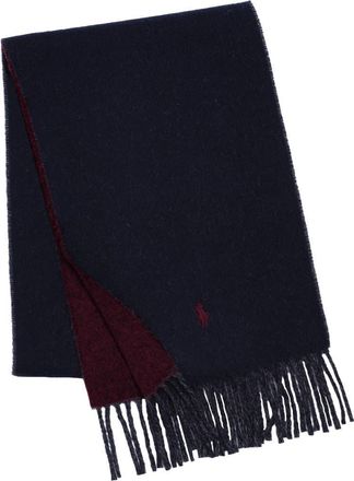 Polo Ralph Lauren Classic Reversible Scarf in Newport Navy/harvard Wine at Nordstrom