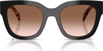 Prada Sunglasses Prc04 S 28 F90 P Black/Brown Gradient Women