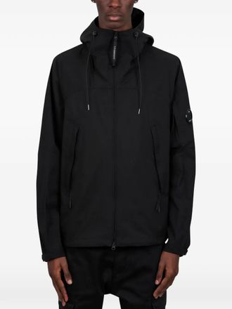 C.P. Company long-sleeve hooded jacket - men - Polyester - S - Black